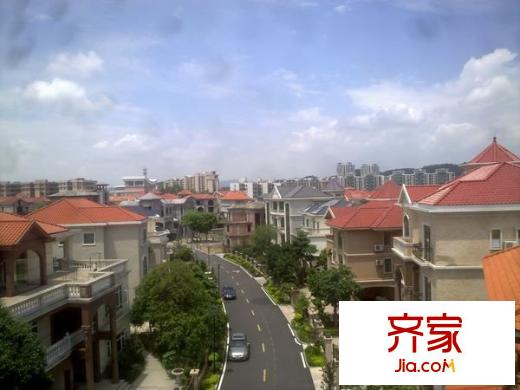 湖畔山莊外景圖 