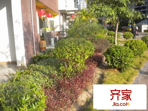 湖畔山莊外景圖 