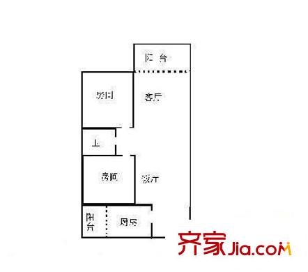 萬(wàn)江住宅 2室 戶(hù)型圖