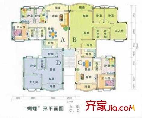 雅翠花園戶(hù)型圖