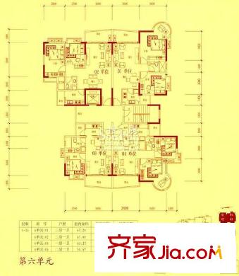 東田麗峰  戶型圖