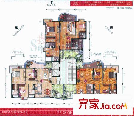 聚龍灣   戶型圖