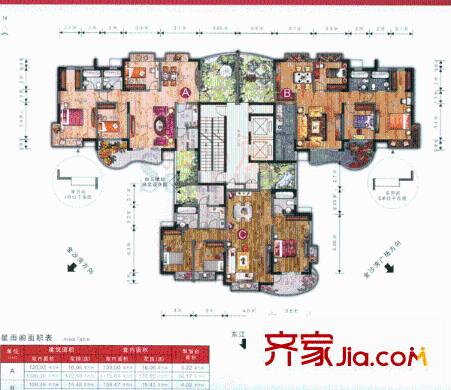 聚龍灣   戶型圖