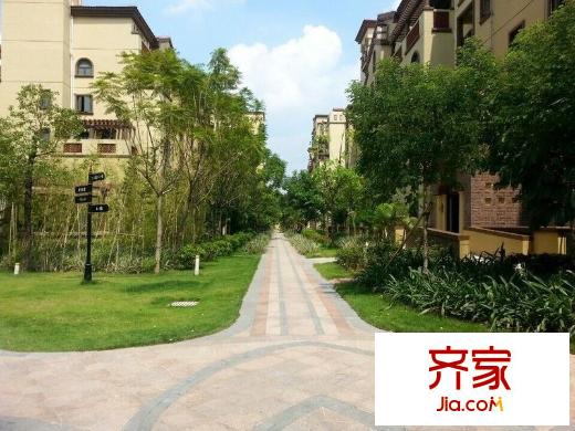 深業(yè)歐景城外景圖 
