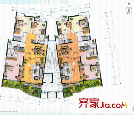 聚龍灣   戶型圖