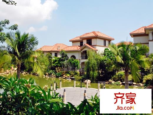 藍(lán)山錦灣三期小區(qū)實(shí)景（2013-4-20）