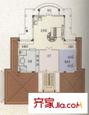長(zhǎng)富廣場(chǎng) 5室 戶型圖