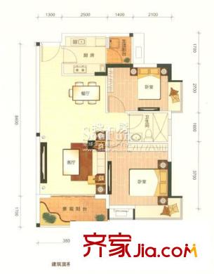 長安花園     戶型圖