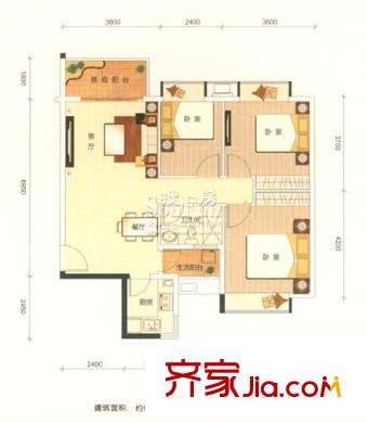 長安花園     戶型圖