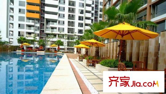 萬科城市高爾夫花園配套圖小區(qū)