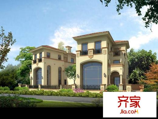 藍(lán)山錦灣三期小區(qū)建筑實(shí)景（2013-4-20）