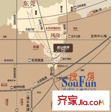 藍山錦灣三期區(qū)域