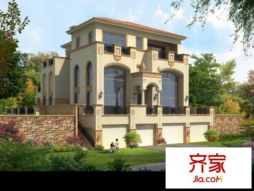 藍(lán)山錦灣三期小區(qū)實(shí)景（2013-4-20）
