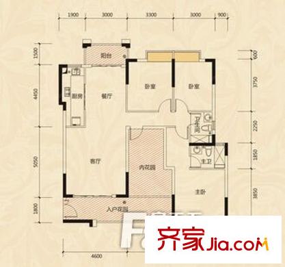 中惠新城 戶型圖