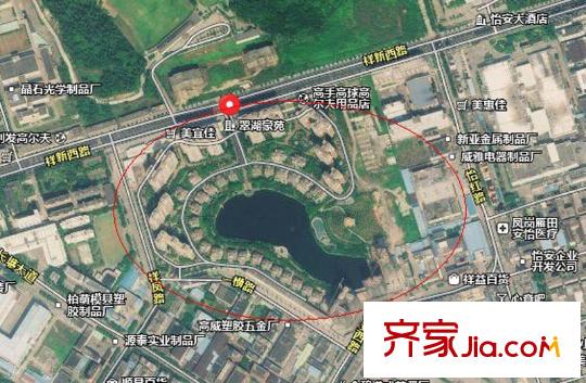翠湖豪苑配套圖項目周邊配套分布圖