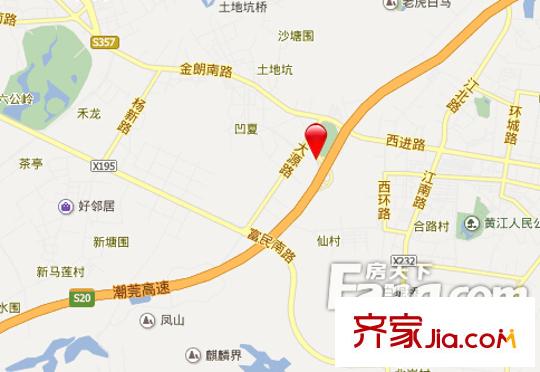 康盛苑交通圖東莞  