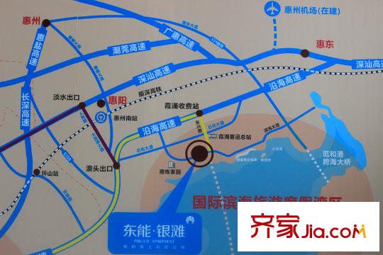 東能銀灘區(qū)位圖