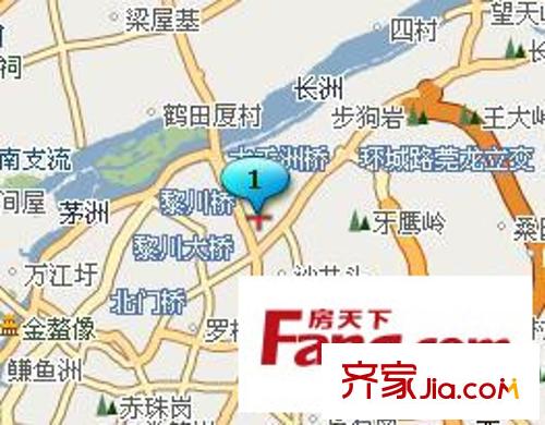 長裕翰林軒交通圖