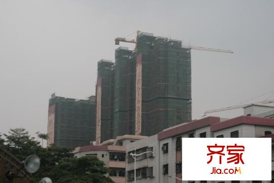 富盈盈翠曦園外景圖工程進(jìn)度圖（2012-9-23）