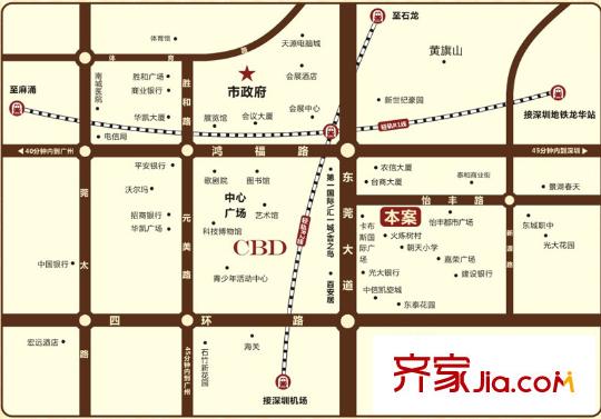 怡豐公寓交通圖