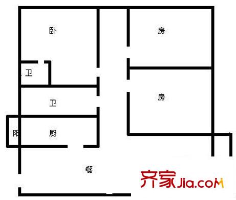 沙田鎮(zhèn)私人住宅 3室 戶型圖