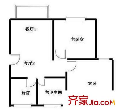 富貴樓 2室2廳1衛(wèi)