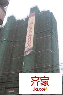 富盈盈翠曦園外景圖工程進(jìn)度圖（2012-9-23）