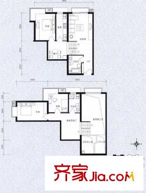 翠湖花園 5室戶型圖