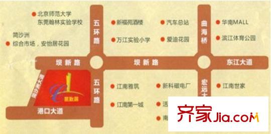 翠怡居住宅交通圖