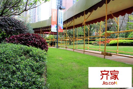 海倫堡?愛ME城市項目園林休閑長廊20150401