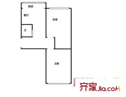 宏發(fā)商業(yè)廣場(chǎng) 2室 戶型圖