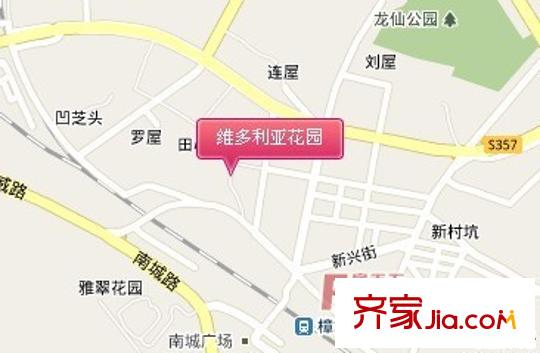 維多利亞花園交通圖交通