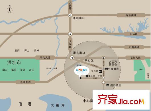海倫堡?愛ME城市區(qū)位圖