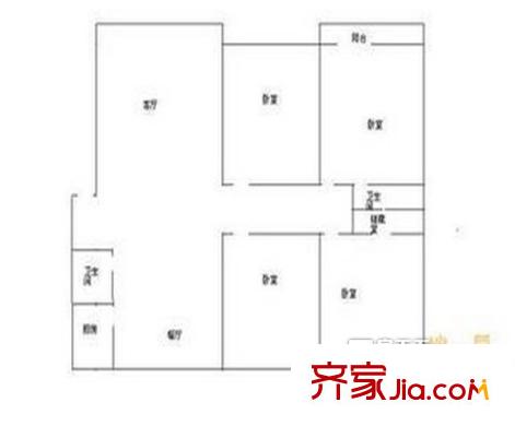 海逸豪庭三期 4室 戶型圖