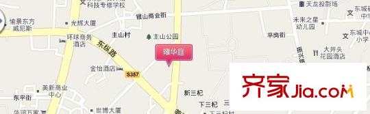 雍華庭四期交通圖