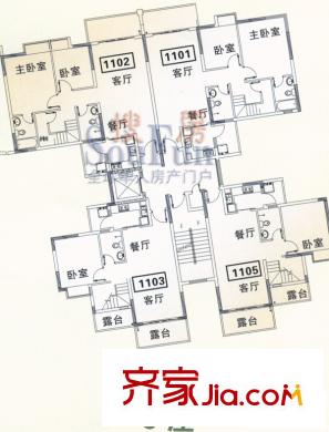 金田花園戶型圖金田苑層平面圖 