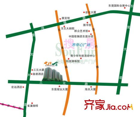 七寶一居交通圖