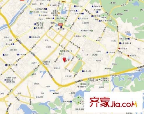 東駿朗晴居交通圖區(qū)位圖