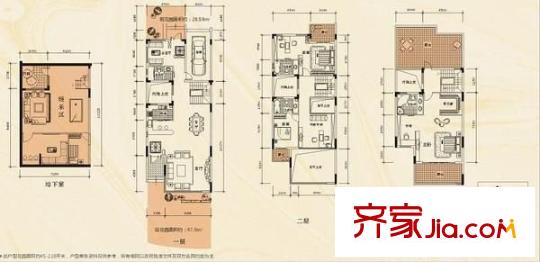 麗水佳園 5室 戶型圖