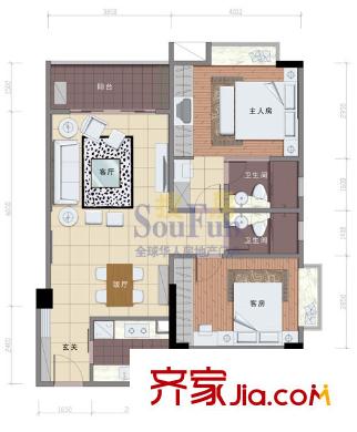 香港街      戶(hù)型圖