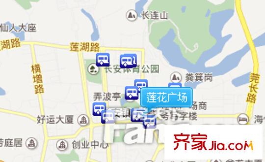 蓮花廣場交通圖 