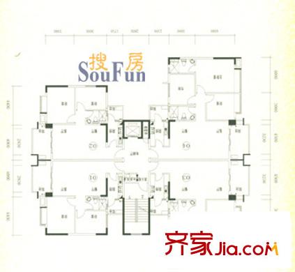 芳桂園戶型圖香桂苑 2室2廳