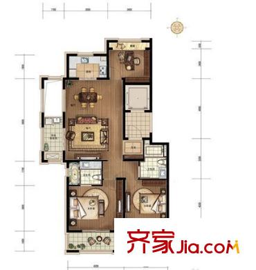 萬科紫臺 戶型圖