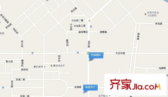 龍城國際交通圖東莞 