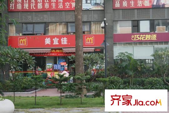 龍城國際配套圖小區(qū)樓下美宜佳