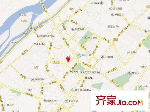 南天山莊交通圖 