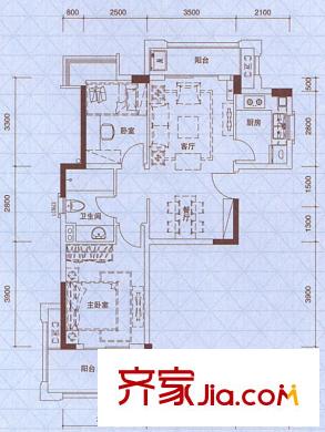 萬(wàn)科城新里程 戶型圖