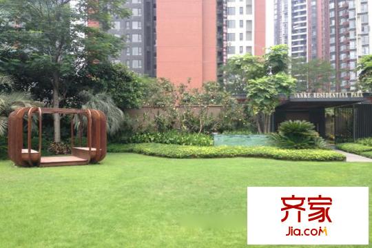 萬科金悅香樹實(shí)景圖小區(qū)園林（2015-3-20）
