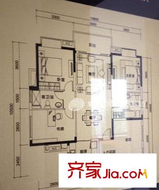  萬(wàn)科四季花城 戶型圖