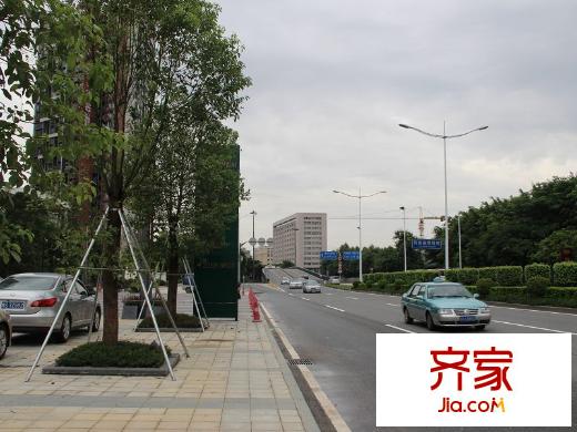 萬科金悅香樹外景圖對外路況（2013-8-17）